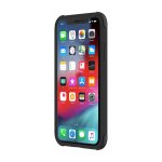Incipio Reprieve Case - удароустойчив хибриден кейс за iPhone XS, iPhone X (черен) 2