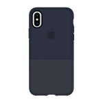 Incipio NGP Case - удароустойчив силиконов калъф за iPhone Xs, iPhone X (тъмносин) 3