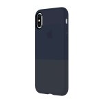 Incipio NGP Case - удароустойчив силиконов калъф за iPhone Xs, iPhone X (тъмносин) 1