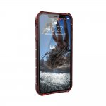 Urban Armor Gear Plyo Case - удароустойчив хибриден кейс за iPhone XS Max (червен) 3