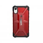 Urban Armor Gear Plasma - удароустойчив хибриден кейс за iPhone XR (червен) 1