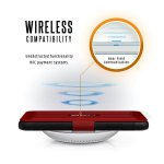 Urban Armor Gear Metropolis - удароустойчив хибриден кейс тип портфейл за iPhone XS Max (червен) 9