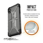 Urban Armor Gear Plasma - удароустойчив хибриден кейс за iPhone XS Max (черен) 6