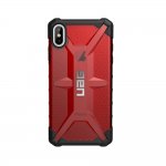Urban Armor Gear Plasma - удароустойчив хибриден кейс за iPhone XS Max (червен) 1