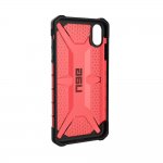 Urban Armor Gear Plasma - удароустойчив хибриден кейс за iPhone XS Max (червен) 5