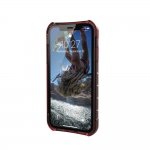 Urban Armor Gear Plyo Case - удароустойчив хибриден кейс за iPhone XR (червен) 4