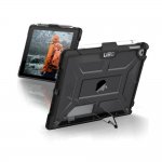 Urban Armor Gear Plasma Case - удароустойчив хибриден кейс от най-висок клас за iPad Pro 9.7, iPad 5 (2017), iPad 6 (2018), iPad Air, iPad Air 2 (черен) 1