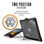 Urban Armor Gear Plasma Case - удароустойчив хибриден кейс от най-висок клас за iPad Air 3 (2019), iPad Pro 10.5 (прозрачен) 5