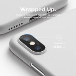 Elago Inner Core Case - тънък полипропиленов кейс (0.3 mm) за iPhone XS (бял) 4