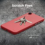 Elago Inner Core Case - тънък полипропиленов кейс (0.3 mm) за iPhone XR (червен) 3