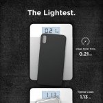 Elago Inner Core Case - тънък полипропиленов кейс (0.3 mm) за iPhone XS Max (черен) 2