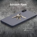 Elago Inner Core Case - тънък полипропиленов кейс (0.3 mm) за iPhone XS Max (тъмносин) 3