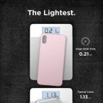 Elago Inner Core Case - тънък полипропиленов кейс (0.3 mm) за iPhone XS Max (розов) 2