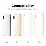 Elago Slim Fit Case - качествен поликарбонатов кейс за iPhone XS (бял) 8