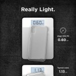 Elago Slim Fit Case - качествен поликарбонатов кейс за iPhone XR (прозрачен) 2