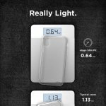 Elago Slim Fit Case - качествен поликарбонатов кейс за iPhone XS Max (прозрачен) 2