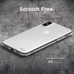Elago Slim Fit Case - качествен поликарбонатов кейс за iPhone XS Max (прозрачен) 3
