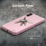Elago Slim Fit Case - качествен поликарбонатов кейс за iPhone XS Max (розов) 3