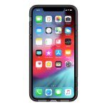Incase Protective Clear Cover - удароустойчив силиконов (TPU) калъф за iPhone XS Max (прозрачен-черен) 4