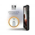 Urban Armor Gear Trooper Case - удароустойчив хибриден кейс с отделение за карти за iPhone XR (черен) 9