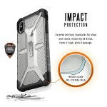 Urban Armor Gear Plasma - удароустойчив хибриден кейс за iPhone XS Max (прозрачен) 6