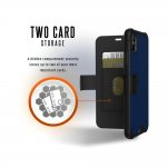 Urban Armor Gear Metropolis - удароустойчив хибриден кейс тип портфейл за iPhone XS Max (син) 6