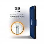 Urban Armor Gear Metropolis - удароустойчив хибриден кейс тип портфейл за iPhone XS Max (син) 8