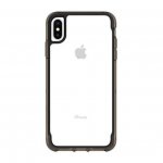 Griffin Survivor Clear Case - хибриден удароустойчив кейс за iPhone XS Max (прозрачен-черен) 1