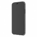 Griffin Survivor Clear Wallet Case - кожен калъф, тип портфейл с висока защита за iPhone XS Max (черен-прозрачен) 3