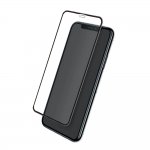 Eiger 3D Glass Case Friendly Curved Tempered Glass - калено стъклено защитно покритие с извити ръбове за целия дисплея на iPhone XR (черен-прозрачен) 1