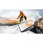 Eiger Mountain Glass Tempered Glass Screen Protector - калено стъклено защитно покритие за дисплея на iPhone XS Max (прозрачен) 4