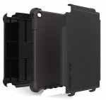 Ballistic Rugged Tough Jacket + Tempered Glass Protector - най-висока степен на защита за iPad mini 4 (черен) 6