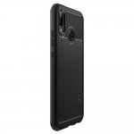 Spigen Marked Armor Case - качествен термополиуретанов калъф за Huawei P20 Lite (черен-мат)  6