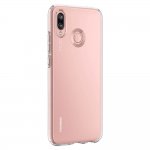 Spigen Liquid Crystal Case - тънък качествен термополиуретанов кейс за Huawei P20 Lite (прозрачен)  2