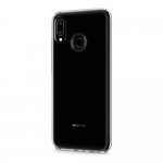 Spigen Liquid Crystal Case - тънък качествен термополиуретанов кейс за Huawei P20 Lite (прозрачен)  1