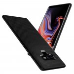 Spigen Liquid Air Case - тънък качествен термополиуретанов калъф за Samsung Galaxy Note 9 (черен-мат)  2