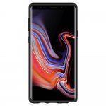 Spigen Liquid Air Case - тънък качествен термополиуретанов калъф за Samsung Galaxy Note 9 (черен-мат)  4