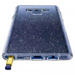 Spigen Liquid Crystal Glitter Case - тънък качествен термополиуретанов калъф за Samsung Galaxy Note 9 (прозрачен)  6
