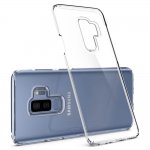 Spigen Thin Fit Case - качествен тънък кейс за Samsung Galaxy S9 Plus (прозрачен) 6