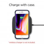 Spigen Rugged Armor Case - термополиуретанов кейс с най-висока степен на защита за iPhone 8, iPhone 7 (тъмносин) 8