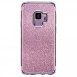 Spigen Slim Armor Glitter Case - хибриден кейс с най-висока степен на защита за Samsung Galaxy S9 (розов) 5