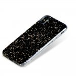 Bling My Thing Chic TPU Onyx Gold - силиконов (TPU) калъф за iPhone XS, iPhone X (черен) 2