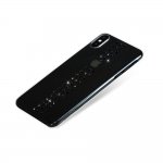 Bling My Thing Stripe Jet Swarovski - поликарбонатов кейс с кристали Сваровски за iPhone XS Max (прозрачен) 2