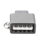 4smarts Basic Adapter USB Type-C to USB Type-A - USB-A адаптер за MacBook и компютри с USB-C порт (сребрист) 2