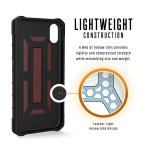 Urban Armor Gear Pathfinder - удароустойчив хибриден кейс за iPhone Xs Max (бордо) 7