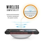 Urban Armor Gear Pathfinder - удароустойчив хибриден кейс за iPhone Xs Max (бордо) 9