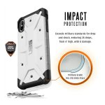 Urban Armor Gear Pathfinder - удароустойчив хибриден кейс за iPhone Xs Max (бял) 6