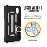 Urban Armor Gear Pathfinder - удароустойчив хибриден кейс за iPhone Xs Max (бял) 7