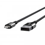 Belkin Duratek Premium Kevlar Cable - здрав и устойчив кабел с оплетка от кевлар за iPhone, iPad и устройства с Lightning порт (черен) 1