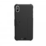 Urban Armor Gear Metropolis - удароустойчив хибриден кейс тип портфейл за iPhone XS Max (черен) 2
